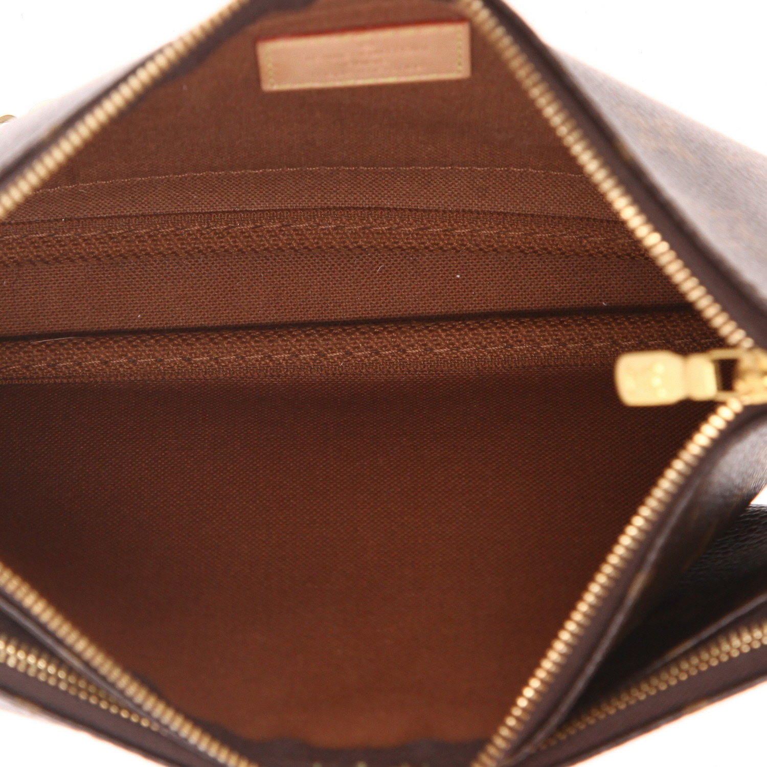 Bolso bandolera Louis Vuitton  Multi-Pochette Accessoires en lona Monogram marrón - Detail D3