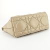Dior  Nomad handbag/clutch  in beige leather cannage - Detail D4 thumbnail