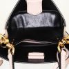 Bolso bandolera Prada  Panier modelo pequeño  en cuero saffiano color rosa claro - Detail D3 thumbnail