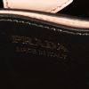 Prada Panier shoulder bag  in powder pink leather saffiano - Detail D4 thumbnail