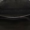Saint Laurent Sunset shoulder bag in black smooth leather - Detail D3 thumbnail