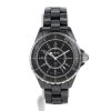 Chanel J12 watch in black ceramic Ref:  H0682 Circa  2006 - 360 thumbnail