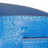 Borsa Hermès Kelly 28 cm in pelle togo Bleu France - Detail D5 thumbnail