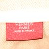 Bolso de mano Hermes Victoria en cuero togo rosa - Detail D3 thumbnail