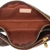 Louis Vuitton Multi-Pochette Accessoires shoulder bag in brown monogram canvas and natural leather - Detail D3 thumbnail