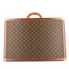 Louis Vuitton Alzer 60 suitcase in brown monogram canvas and brown lozine (vulcanised fibre) - 360 thumbnail