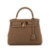 Hermès  Kelly 28 cm handbag  in etoupe togo leather - 360 thumbnail