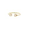 Dinh Van ring in yellow gold and diamonds - 00pp thumbnail