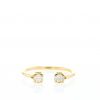 Dinh Van ring in yellow gold and diamonds - 360 thumbnail