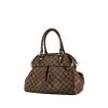 Louis Vuitton  Trevi handbag  in ebene damier canvas  and brown leather - 00pp thumbnail