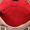 Louis Vuitton  Trevi handbag  in ebene damier canvas  and brown leather - Detail D2 thumbnail