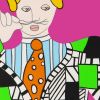 Niki de Saint Phalle, "Attention dragueurs", sérigraphie en couleurs sur papier, signée, numérotée, annotée et encadrée, de 1990 - Detail D1 thumbnail