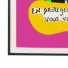 Niki de Saint Phalle, "Attention dragueurs", sérigraphie en couleurs sur papier, signée, numérotée, annotée et encadrée, de 1990 - Detail D2 thumbnail