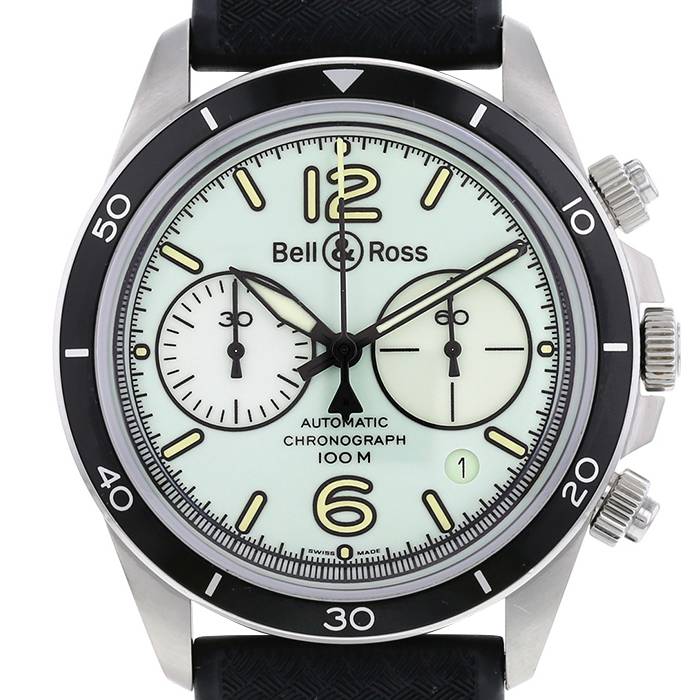 Chris Benz Deptometer 300M - Orologio Subacqueo Cronografo 44mm - Vetro Zaffiro - Cassa Nera