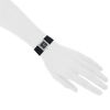 Chanel Matelassé Wristwatch watch in stainless steel Ref:  H0490 Circa  2000 - Detail D1 thumbnail