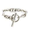 Bracelet Hermes Chaine d'Ancre grand modèle en argent - 00pp thumbnail
