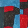 Serge Poliakoff, "Composition rouge, verte et bleue", lithographie en couleurs sur papier, signée, numérotée et encadrée, de 1969 - Detail D1 thumbnail