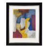 Serge Poliakoff, "Composition Carmin, jaune, grise et bleue", lithograph in colors on paper, signed, annotated and framed, of 1959 - 00pp thumbnail