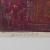 Serge Poliakoff, "Composition carmin, brune, jaune et grise", lithographie en couleurs sur papier, signée, annotée et encadrée, de 1956 - Detail D2 thumbnail