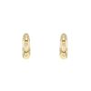 Chaumet Anneau earrings in yellow gold and diamonds - 00pp thumbnail