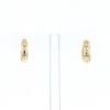 Chaumet Anneau earrings in yellow gold and diamonds - 360 thumbnail