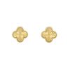 Orecchini Van Cleef & Arpels Alhambra Vintage in oro giallo - 00pp thumbnail