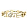 Chopard Happy Diamonds bracelet in yellow gold and diamonds - 00pp thumbnail