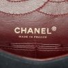 Bolso bandolera Chanel 2.55 en lona negra - Detail D4 thumbnail