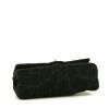 Bolso bandolera Chanel 2.55 en lona negra - Detail D5 thumbnail