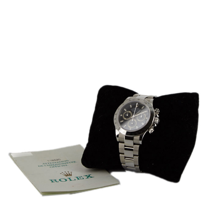 Montre Rolex Daytona Automatique en acier Ref: Rolex - 116520  Vers 2002