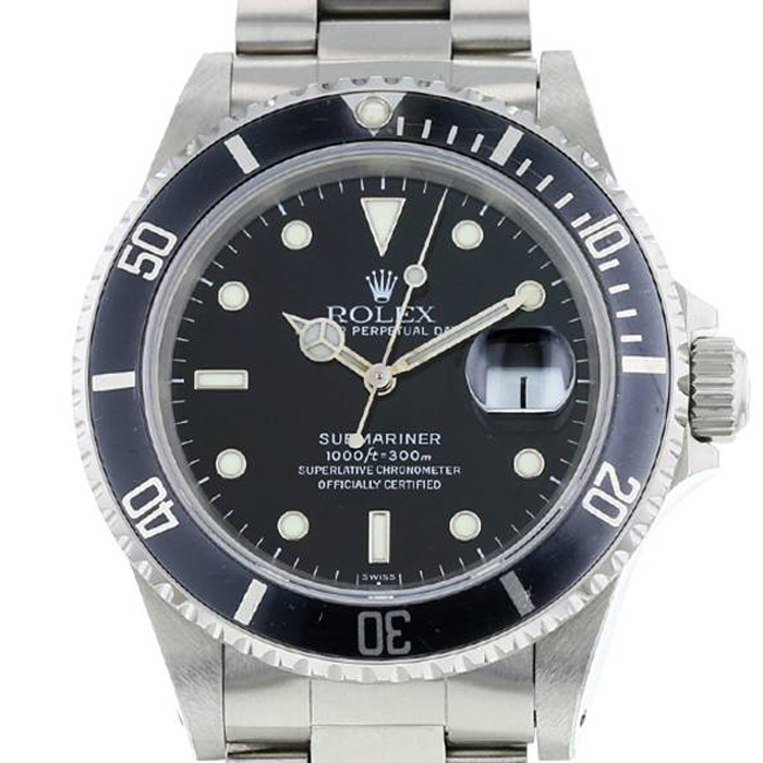 Rolex Submariner Date watch in stainless steel Ref:  16610 Circa  1998 - 00pp