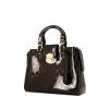 Borsa Louis Vuitton Melrose Avenue in pelle verniciata color prugna - 00pp thumbnail