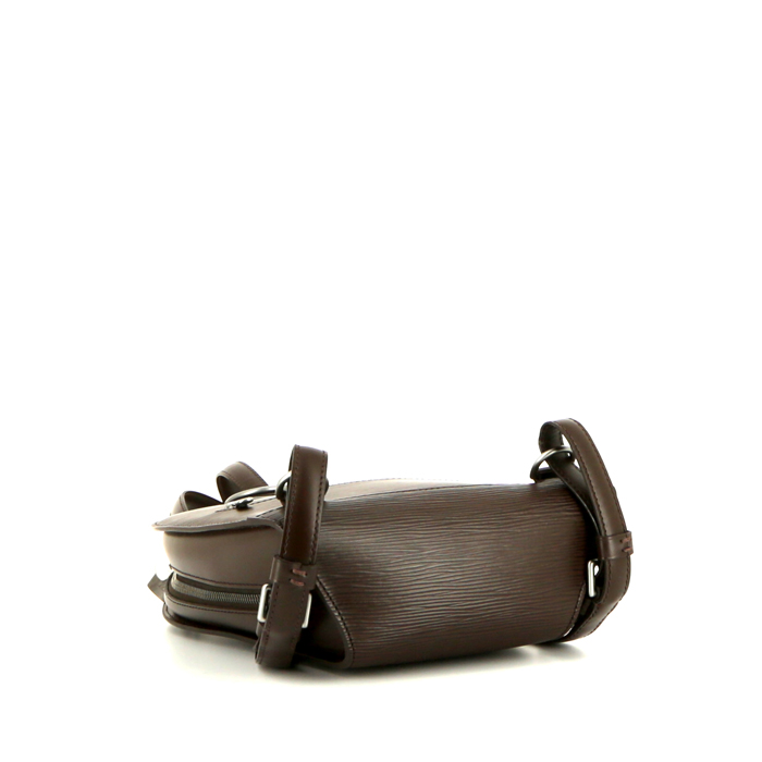 Louis Vuitton Mabillon backpack in brown epi leather - Detail D4