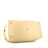 Hermès  Victoria travel bag  in beige leather taurillon clémence - Detail D4 thumbnail