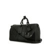 Bolso de fin de semana Louis Vuitton Keepall Editions Limitées en cuero Epi negro - 00pp thumbnail