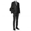 Bolso de fin de semana Louis Vuitton Keepall Editions Limitées en cuero Epi negro - Detail D2 thumbnail