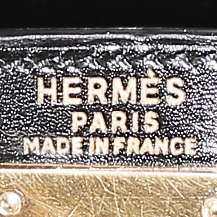 Sac à main Hermès  Kelly 28 cm en cuir box noir - Detail D4