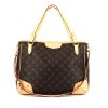 Shopping bag Louis Vuitton Estrela in tela monogram marrone e pelle naturale - 360 thumbnail