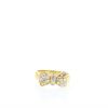Van Cleef & Arpels ring in yellow gold and diamonds - 360 thumbnail