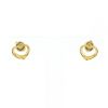 Paire de puces d'oreilles Tiffany & Co Open Heart en or jaune - 360 thumbnail