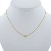 Tiffany & Co Diamonds By The Yard necklace in yellow gold and diamond (about 0.15 carat) - 360 thumbnail