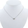 Cartier C de Cartier necklace in white gold and diamonds - 360 thumbnail