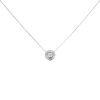Cartier Cartier d'Amour necklace in white gold and diamonds - 00pp thumbnail