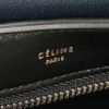 Celine Trapeze medium model  handbag  in black and beige leather  and blue suede - Detail D4 thumbnail