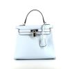 Hermès  Kelly 25 cm handbag  in Bleu Brume Swift leather - 360 thumbnail