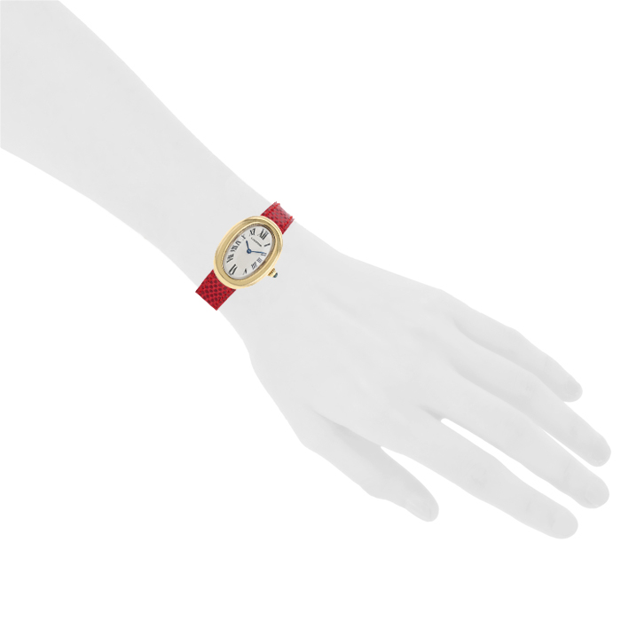 Cartier Baignoire  in yellow gold Ref: Cartier - 1952  Circa 1990 - Detail D1