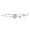 Hermes Confettis bracelet in silver and pink gold - 00pp thumbnail
