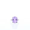 Mauboussin Bébé d'Amour ring in white gold,  amethyst and diamonds - 360 thumbnail