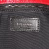 Saint Laurent Niki medium model shoulder bag in red leather - Detail D4 thumbnail