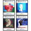 Yves Saint Laurent, "Les quatre Saisons", suite de quatre affiches originales réalisées à l'occasion de l'exposition "Yves Saint Laurent : 25 years of Design", au MET de New York, 1983 - 00pp thumbnail